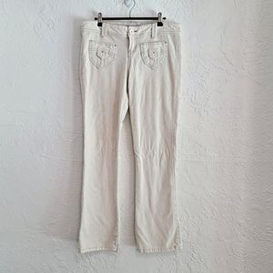 Vintage 90's/2000's Lei Low Rise Corduroy Bootleg Pants Size 13